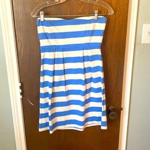 J-Crew striped dress. Size 6. Worn once.